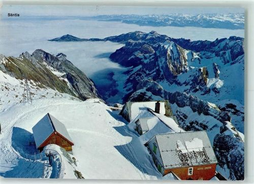 Säntis mit Berggasthaus
