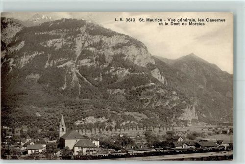 St-Maurice Les Casernes Dent de Morcles