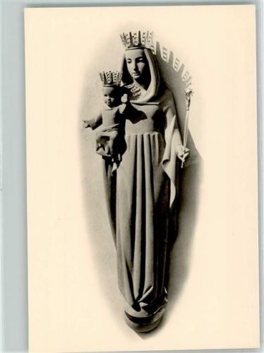 Lungern St Marien Statue Haus Josef