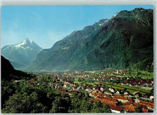 Erstfeld 1972 mit Bristenstock