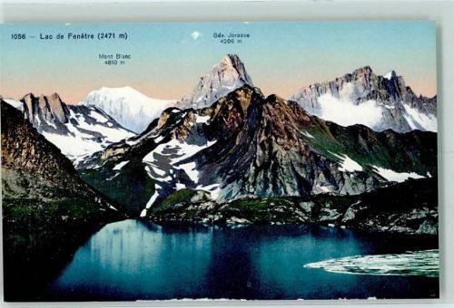 Champex-Lac Lac de Fenètre
