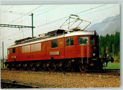 Morgarten Bern Lötschberg Simplon Bahn Lokomotive Ae 6/8 206