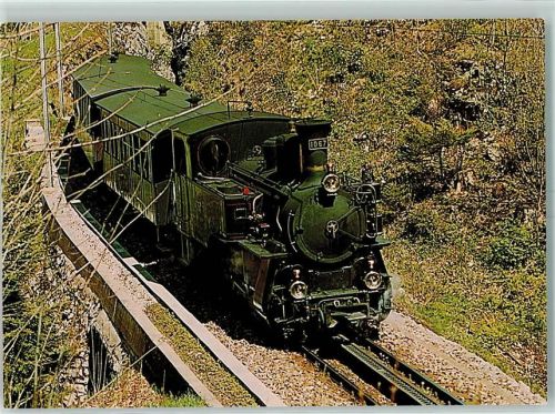 Brienz BE Historischer Dampfzug auf der Brünig Strecke Ballenberg Dampfbahn