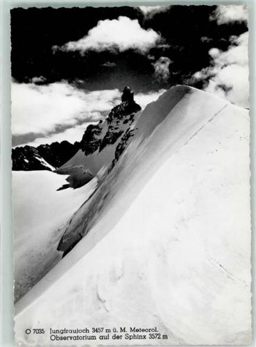 Jungfraujoch Observatorium auf er Sphinx Winter
