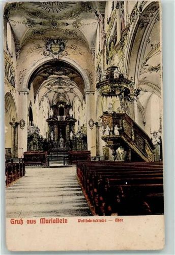 Mariastein Wallfahrtskirche Chor
