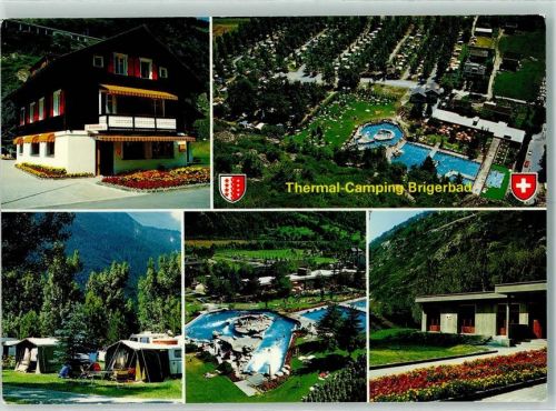 Brigerbad 1993 Freiluft Thermal Schwimmbäder