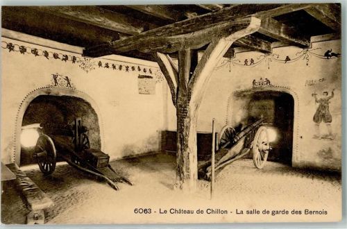 Chillon La salle de garde des Bernois