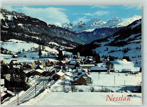 9650 Nesslau - mit Churfirsten Winter