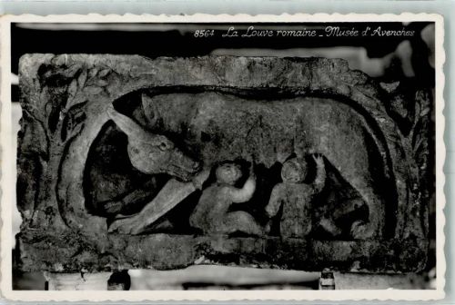 Avenches 1949 La Louve romaine Musee d'Avenches