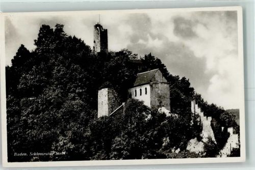 Baden Schlossruine Stein