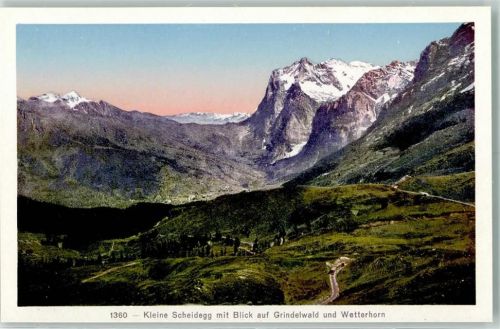 Kleine Scheidegg Wetterhorn