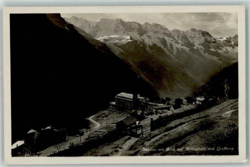 Mürren Mittaghorn Grosshorn
