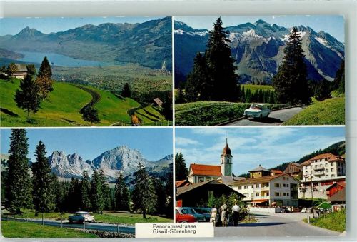Giswil 1964 Panoramastrasse Sörenberg Oldtimer
