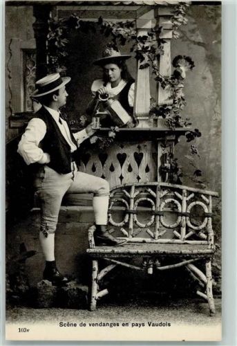 Sion Walliser Trachtenpaar