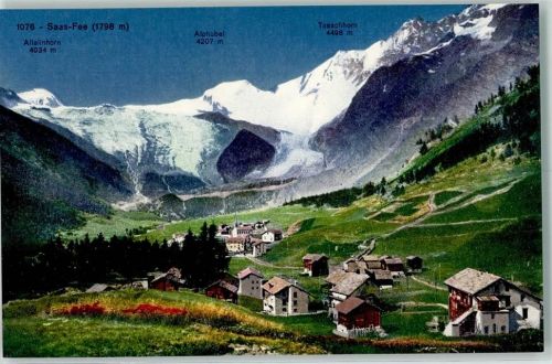 Saas-Fee Allalinhorn Alphubel Taeschhorn