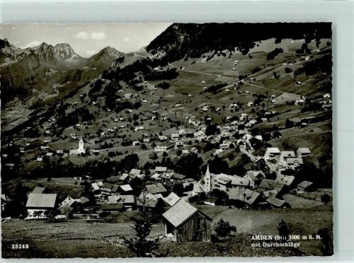 8873 Amden - Durchschläge