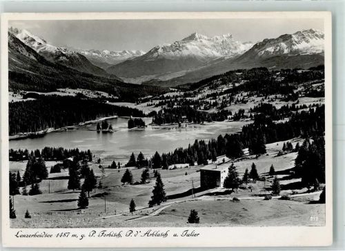 Lenzerheide/Lai Berge und Lenzerheidsee