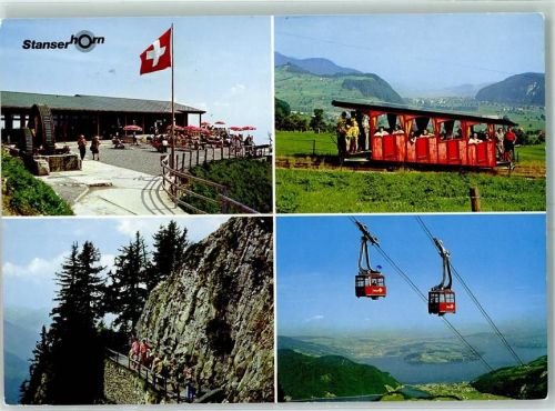 Stans Oltimer Standseilbahn und modernste Luftseilbahn