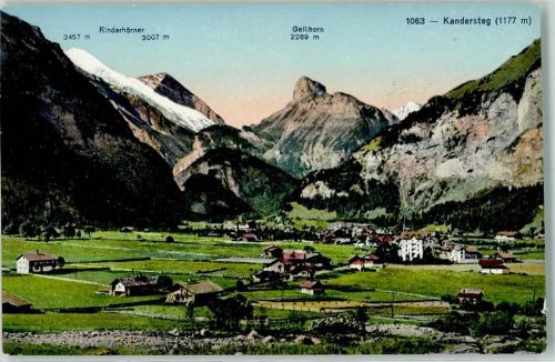 Kandersteg Rinderhörner Gellihorn