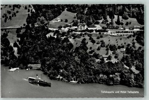 6440 Vierwaldstättersee - Tellskapelleund Hotel Tellsplatte