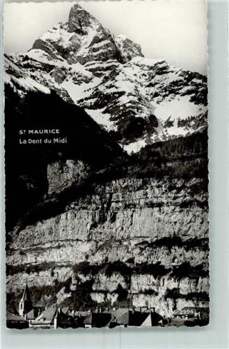 St-Maurice Feldpost La Dent du Midi