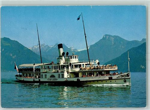 Vitznau Vierwaldstättersee Schiff Stadt Luzern