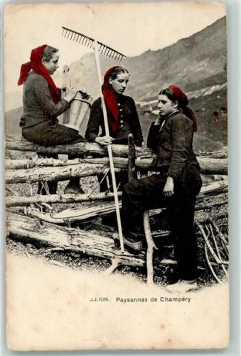 Champéry Bäuererinnen