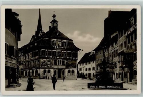 8260 Stein am Rhein - Rathausplatz Flugpost