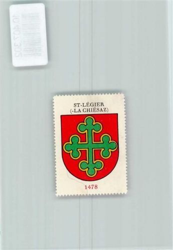 St-Légier-La Chiésaz Vignette Wappen Kaffee Hag 1920-1940