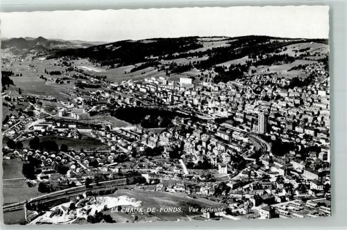 La Chaux-de-Fonds Fliegeraufnahme
