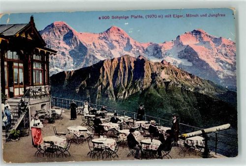 Schynige Platte Eiger Mönch Jungfrau