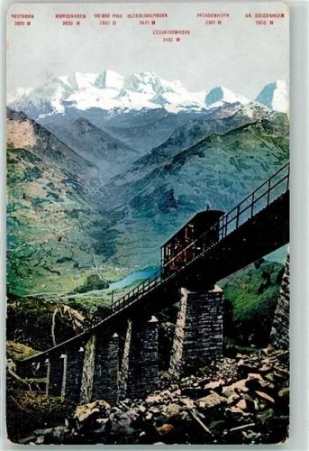 Niesen Hegernalpviadukt Niesenbahn