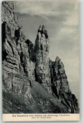 Churfirsten - Rosskirche beim Aufstieg zum Hinterrugg