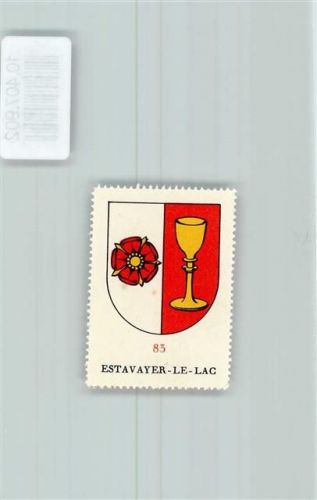 Estavayer-le-Lac Vignette Wappen Kaffee Hag ca 1920-1940