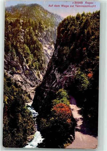 7310 Bad Ragaz - Auf dem Weg zu Taminaschlucht