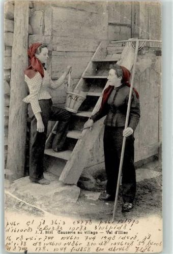 Val-d'Illiez Causerie au village