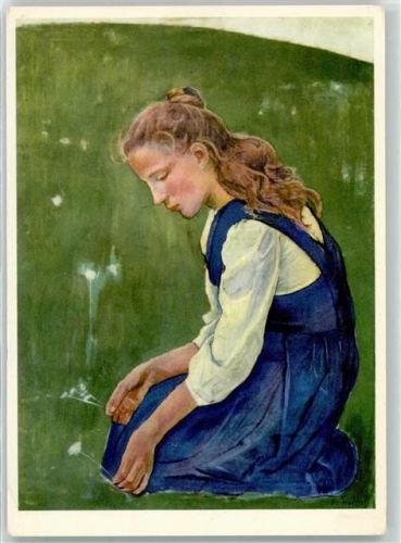 Zürich Knieendes Mädchen Ferdinand Hodler Kunsthaus