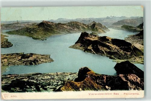 6440 Vierwaldstättersee 1906 - Panorama