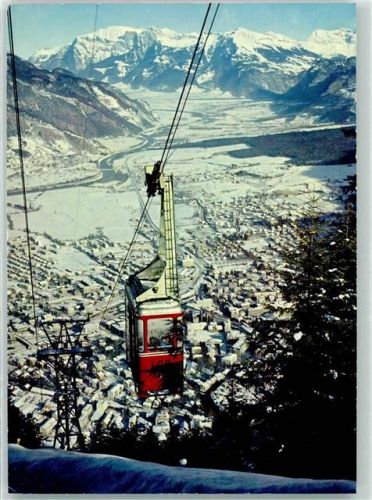 Chur Brambrüesch Luftseilbahn Falknis
