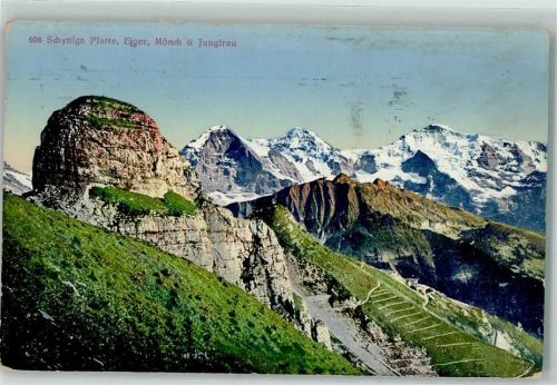 Schynige Platte Eiger Mönch Jungfrau