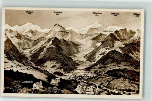 Gstaad Alpen