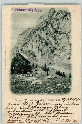 Grosser Mythen 1899 Gebrauchsspuren