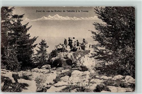 Col de la Tourne Rocher de Tablette