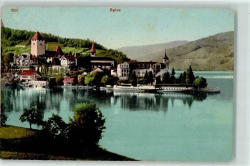 Spiez 1909 Schloss