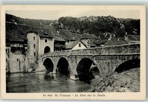 St-Ursanne Pont sur le Doubs