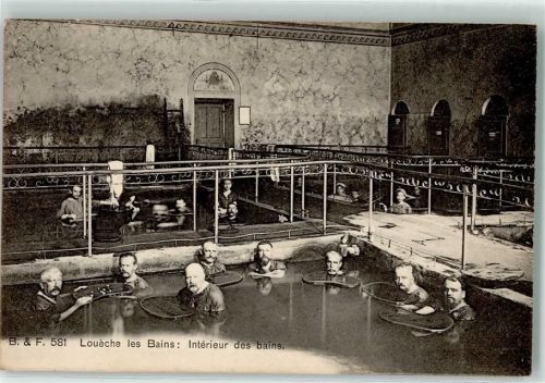 Leukerbad Interieur des bains