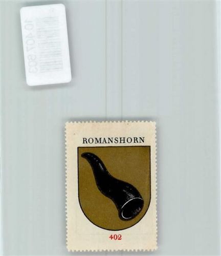 8590 Romanshorn - Vignette Wappen Kaffee Hag 1920-1940