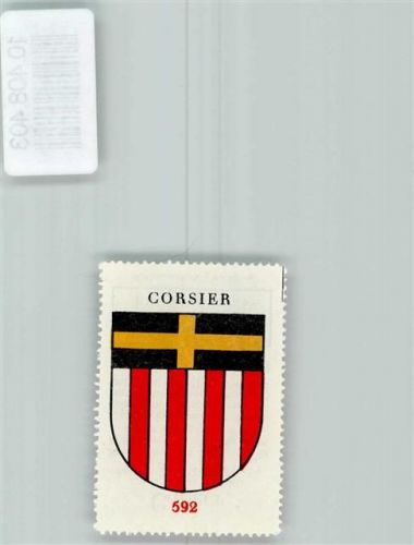 Corsier GE Vignette Wappen Kaffee Hag ca 1920-1940