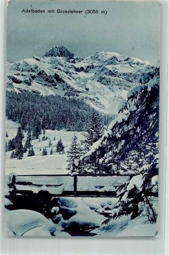 Adelboden BE 1908 Grosslohner Winter