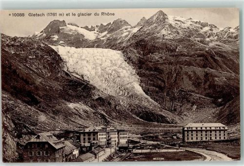 Oberwald Rhonegletscher Gletsch